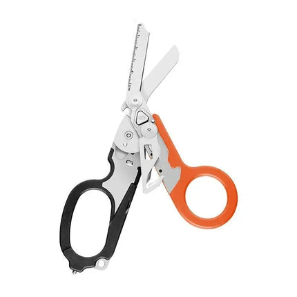 Multifunction Scissors Leatherman Raptors First Aid Expert Tactical Folding Scissors Outdoor Survival Tool Combination Gadget
