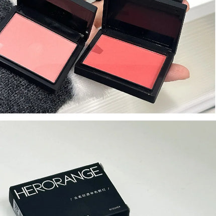 Professional Makeup Powder Blush Nude Pink Blusher Makeup Blush Palette Cheek Color Cosmetics Palette Powder Pink Cream Face