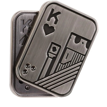 Sliding cover push card micro creative fingertip gyroscope, with diverse shapes, EDC Stress-relieving office desktop toys