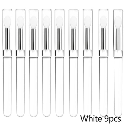 3/15PCS Reusable Lip Brush Silicone Lip Mask Applicator Transparent Lipstick Tool For Lip Gloss Eyeshadow Brushes Makeup Tools