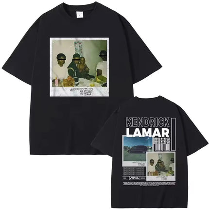 Rapper Kendrick Lamar DAMN To Pimp A Butterfly Mr. Morale & The Big Steppers Album Graphic Wamen Unisex Men T-shirt