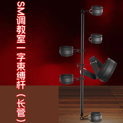Restraints with Handcuffs Ankle Cuffs  Bondage Set for Couples Adults SM Games Sex Play Adjustable Spreader Bar Sex Toys Sex