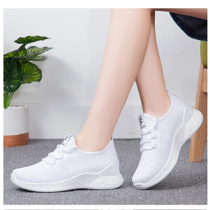 2023 Women's Casual Sneakers Summer Comfortable Breathable Platform Shoes Fashion Women Versatile Lace-up Shoe women's sneakers