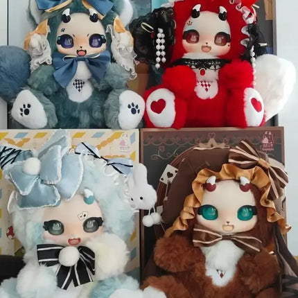 Boboco Aili Cat Series Dream of the Day 500% Vinyl Plush Doll Cute Trendy Blind Box Toy Collection Surprise Gift for Girls Kids
