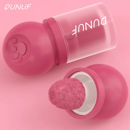 DUNUF Creamy Cat Paw Blush Trio Buildable Pigment Long Lasting Natural Finish Vegan Cruelty Free Makeup Essential