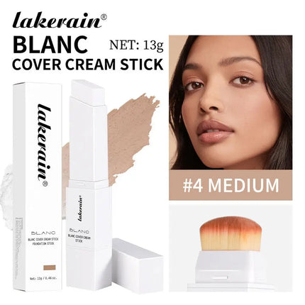 Three Models 2-in-1 Color-Changing Foundation Stick Multifunctional Foundation Liquid Lightweight Moisturizing Brightening