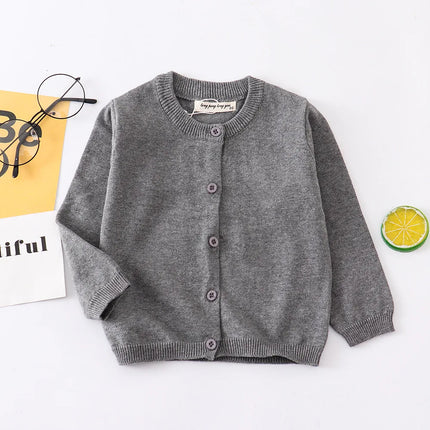 Kawaii Clothes Baby Pullover Jungs Girl Cardigan Red Sweater Kids Designer Baby Girls Sweatshirs Children's Spring Cardigans
