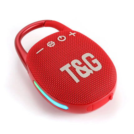 T&G Original TG447 outdoor sports Bluetooth speaker, card-inserting portable audio Wireless Bluetooth subwoofer CLIP4 sound