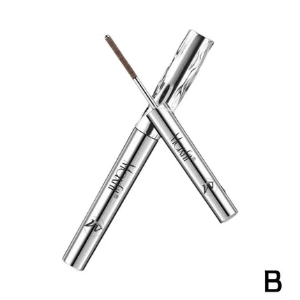 Maxfit Steel Tube Mascara Waterproof Silk Fiber Mascara Black Brown Long Curling Eyelash Extensions Non-Clumping Eye Make Cosmet