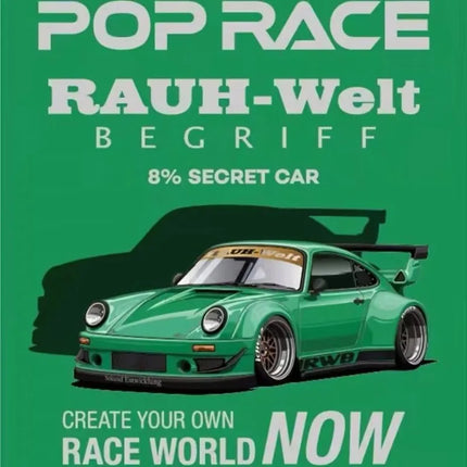 2026 HEC POPRACE 1:64 Fuso 930 RWB Cast Alloy Car Model, Boys' Toy Collection Decoration Piece.