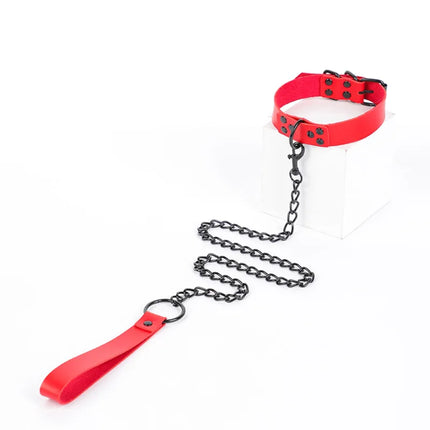 BLACKWOLF Slave Bed Bondage Collar Neck Restraint with Leash BDSM Erotic Sex Toys For Women Couples Adult Games Erotic Product