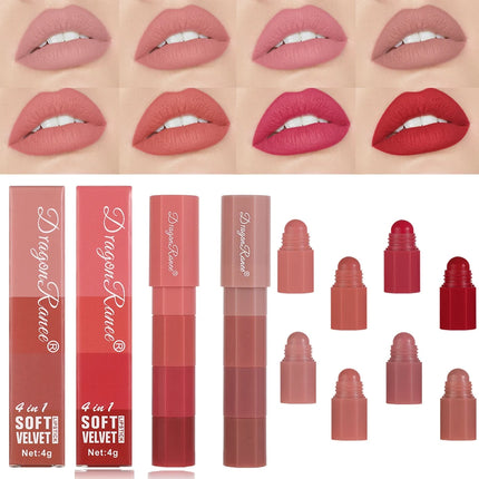Matte Lipstick Is Easy to Apply, Does Not Come Off, Is Waterproof, Sweat-Proof, Does Not Stick to Cups, Is Delicate and Long-Lasting, and Is Versatile for Everyday Use