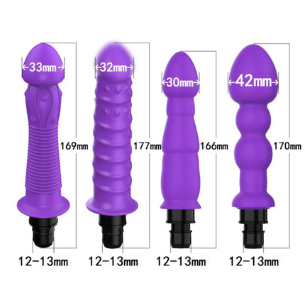 Massage Gun Head Vibration Message Gun Vibrators for Female Man Attachments  Silicone Heads for Fascia Massage Gun Percussion