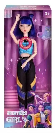 2026 Hot Music Style Demonic Group Anime Figure Rumi Mira Zoey Action Figure Cosplay Doll Cute Gift for Kids Birthday Gifts