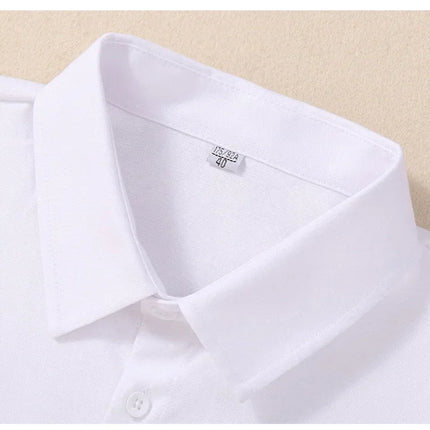 Versatile Pointed Collar Fake Necktie Oxford Cloth Decorative Neck Accessory For Men Women Korean Style Fashion
