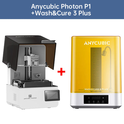 ANYCUBIC Photon P1 Resin 3D Printer Support Dual-Color&Material Printing , Precision-Ground Steel Build Plate For Hobbyists