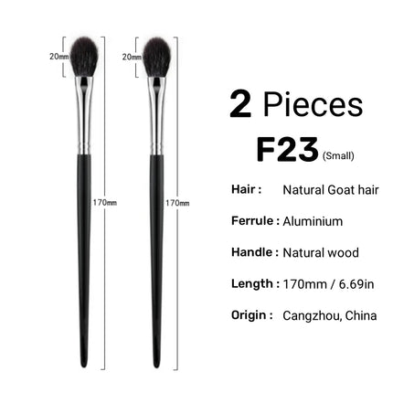 New Highlighter Makeup Brush Natural Goat Hair Beauty Cosmetics Tools
