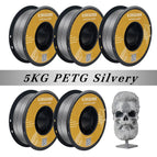 5 KG PETG Silver / United States