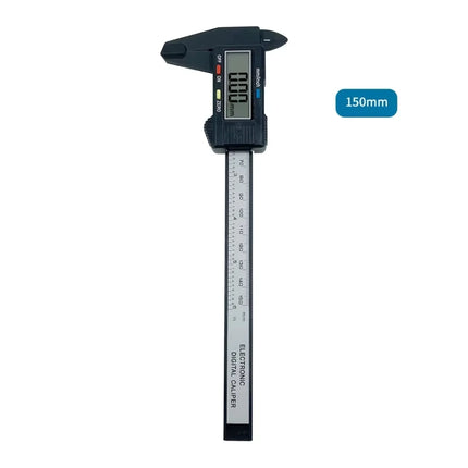 Precision Electronic Digital Caliper with Carbon Fiber Dial Vernier 100mm/150mm Micrometer Measuring Tool Digital Ruler