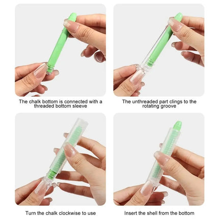 Creative 6/12 Colors Dustless Chalk Water Soluble Non-Toxic Drawing Crayons Easy Cleanup Anti-Stain Washable Chalk Outdoor Play