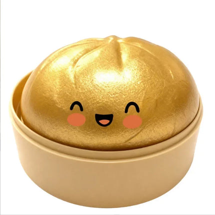 Colorful Dumpling Squishy Gifts Ornament Slow Rebound Soft Pinch Baozi Desk Accessiories Antistress Fidget Toy Dumpling Squishy