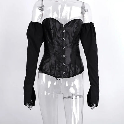 Fashion Sexy Body Shapers Women Gothic Lingerie Corsets Top Fajas Slimming Shapewear Bustiers Female Underbust Corset Clothing