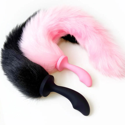 Silicone Butt Plug Sexy Plush Tail Anal Plug Unisex Butt Plug Anal Dilator Role Playing Toy Adult Game Anal Sex Toys for Women