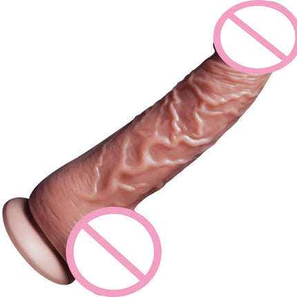 Realistic dildo, female sex toy, large penis with suction cup, female masturbator, anal sex product, adult sex toy.