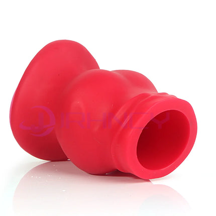 Hollow Anal Plug Soft silicone Buttplug satiety anal dilation fisting sex toys for women men BDSM Hollow Dildos Speculum 18+