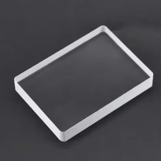 Omni Deck Glass Card Deck Ice Bound Card Magic Tricks Close Up Magic,Illusions Accessories Gimmicks Magician Poker Clear Block