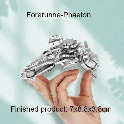 Colorful 3D Metal Puzzle Assault Rifle Guardian Mantis Mecha Model Pelican Assembling Toy Puzzle Box for Adults Jigsaw Puzzle