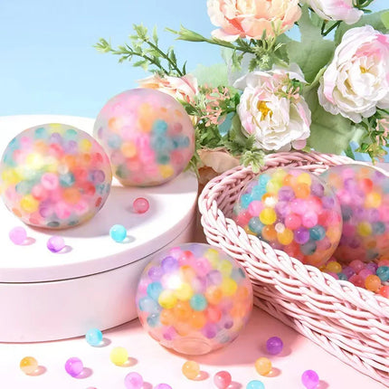 Squishy Sensory Stress Squeezing Balls Best Calming Tool Fidget Toy Anxiety Relief Balls Fidget Classroom Prize Party Favors Toy