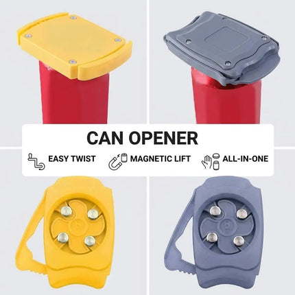Portable Mini Can Opener Smooth Edge Manual Jar Bottle Opener For Beer Beverage Soda Party Bar Kitchen Gadgets