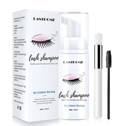 Eyelash Extension Shampoo Foam Lash Cleaning Foam Deep Clean  Mousse No Stimulation Mascara Remover Makeup Accessories Tools