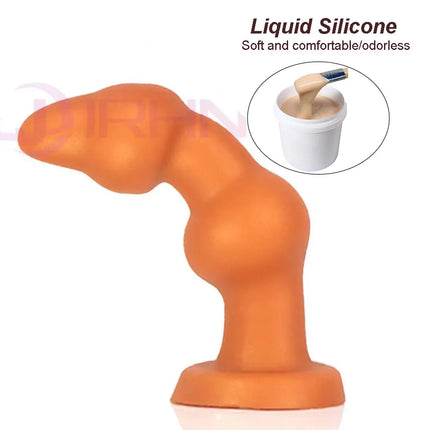 45-90mm Huge Anal Beads Soft Silicone BDSM Adult Sex Toys for Women Men Butt Plug with Suction Cup Anal Dildos Prostate Massage