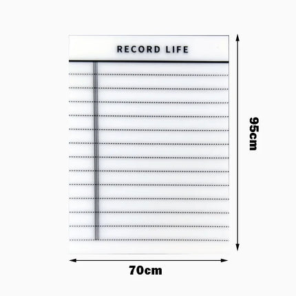 200 Sheets Transparent Waterproof Posted It Sticky Note Pads Notepads Posits for School Stationery Office Supplies