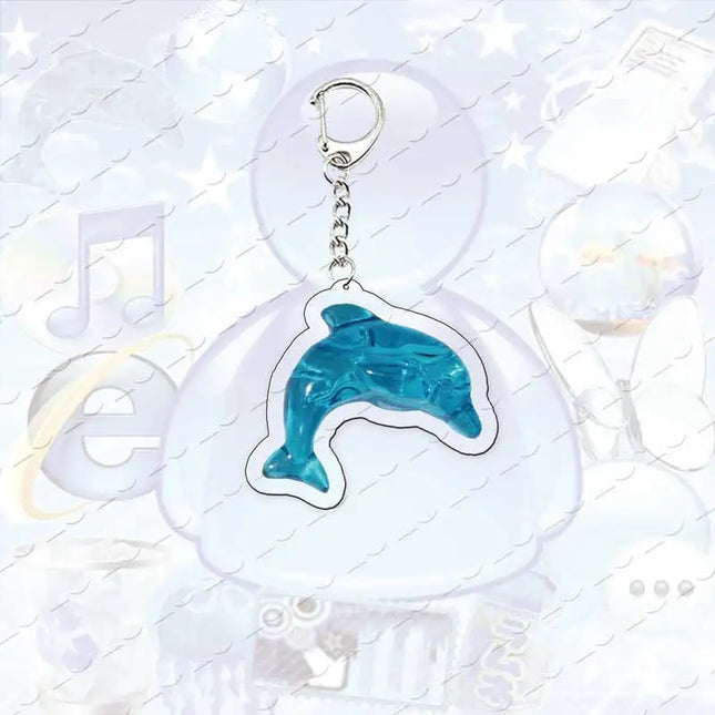 Y2K frutiger aero Keychains For Accessories Bag Charm Acrylic frutiger aero Keyrings Pendant Jewelry Fans Friends Giftr
