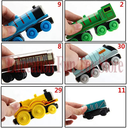 Thomas and Friends Exquisite Wooden Magnetic Donald Douglas Percy Gordon Jasmine James Set Train Educational Toy Birthday Gift