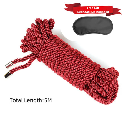Exotic Shibari Accessories of Handcuffs Bondage Soft Rope for Men Women Fetish Slave Role Play Binder Restraint Touch Tie Up Fun