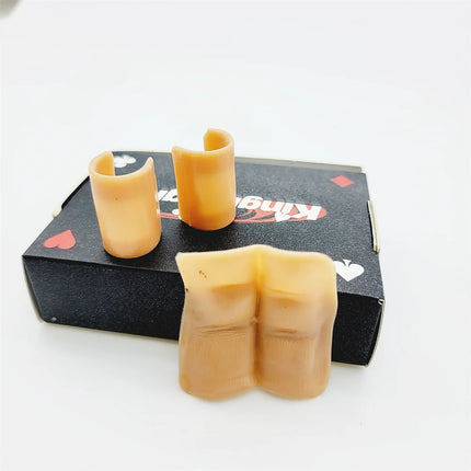 SansMinds Silent Assistant PK Ring Set of 2 Magnetic Switching Magic Ring Close Up Card Magic Professional Stage Performances