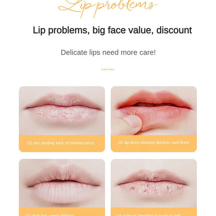 Crystal Petals Color-changing Lipstick Flower Gold Foil Desalination Color Lipstick Soft Delicate Lasting Waterproof Makeup