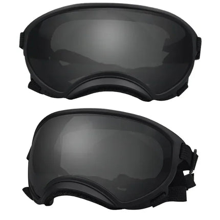 ATUBAN Dog Goggles Anti UV Strong Impact Resistance Adjustable Elastic Puppy Large Breed Dog Goggles Breathable Pet Sunglasses