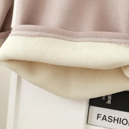 Children's Long Sleeve T-shirt Half High Collar Solid Color Versatile Stylish Top For Autumn/winter Suitable For Boys Girls