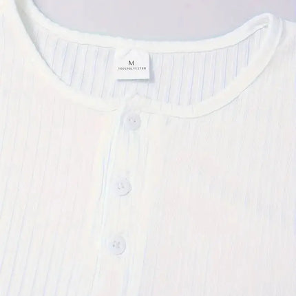 Autumn Men's Collarless Breasted Henry Shirt Top Fitness High Stretch Base Shirt Solid Color Plus Size Casual Long Sleeve