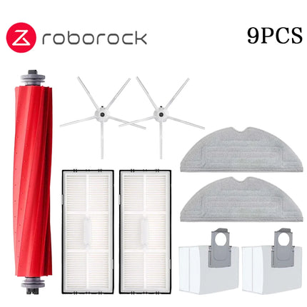 Main Side Brush Mop Hepa Filter Dust Bag Cleaning Rolling Brush Roborock S7 Maxv Ultra S7 Pro Ultra Robot Vacuum Accessories