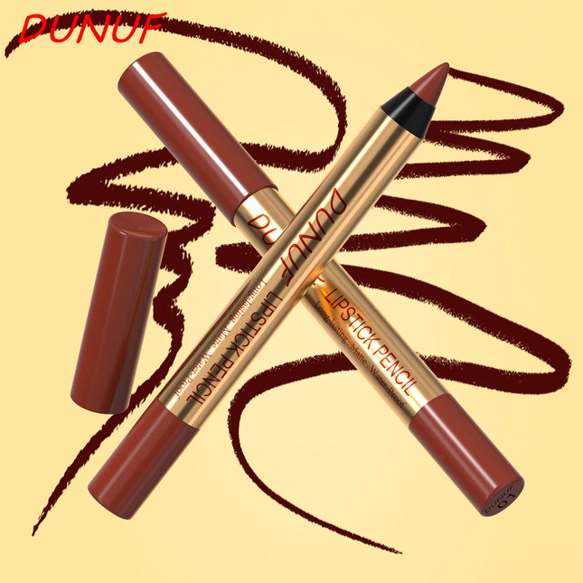 6 Pcs Lip Liner Lipstick Universal Lasting Easy to Color Waterproof Stage Festival Makeup Everyday Makeup