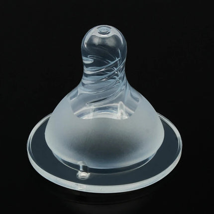 5cm Baby Silicone Wide Mouth Nipples Pacifier 100% Bpa Free Liquid Silicone Wide Neck Bottle Nipple Pacifiers Anti-Colic Hole