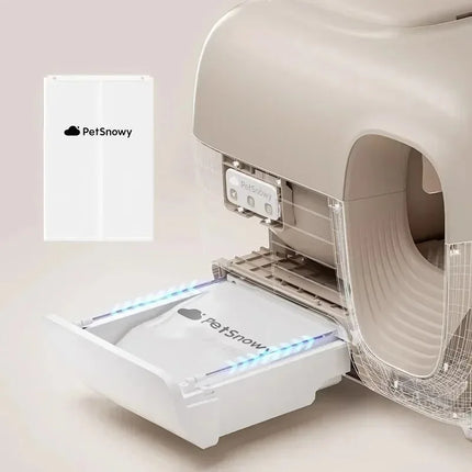 PetSnowy Cat Toilet Accessory Deodorizing Tablets Garbage Bag Pet Automatic Feeders Desiccant Pet Items