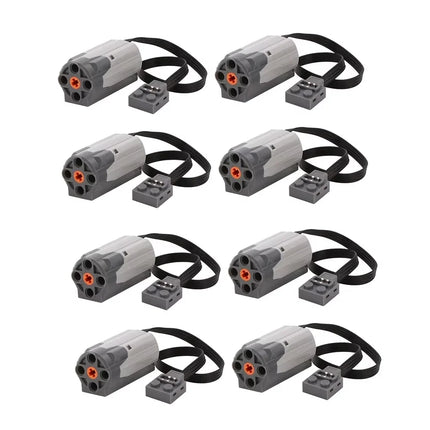 2PCS M Motor Power Functions Group MOC Technical Parts PF Blocks 8883 58120c01 Speed Motor Compatible with Legoeds DIY Kids Gift