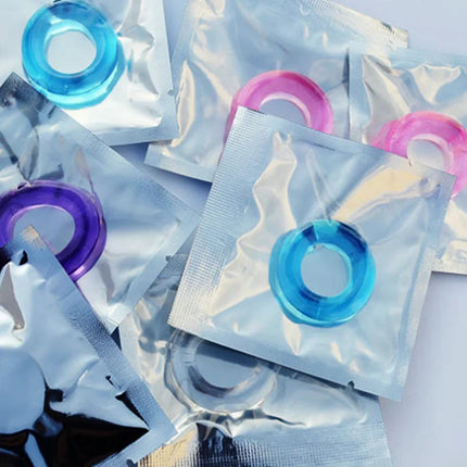 Sex Toys 10/5Pcs Silicone Durable Penis Ring Adult Men Ejaculation Delay Cock For Male Sex Ring Rubber Rings Penis Enlargement